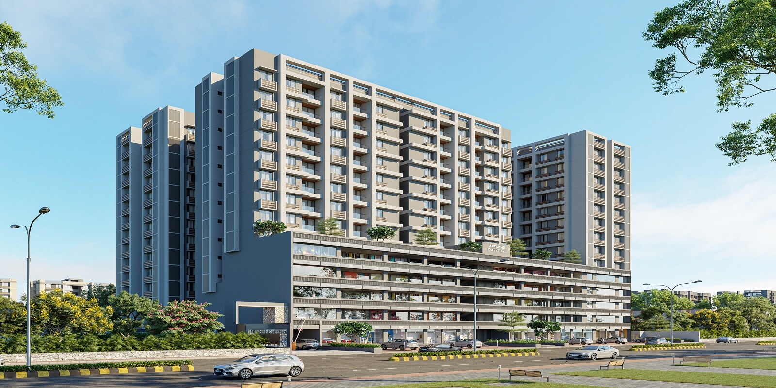 Raghuvir Aryaman Kalpvruksh residential project in Hathijan