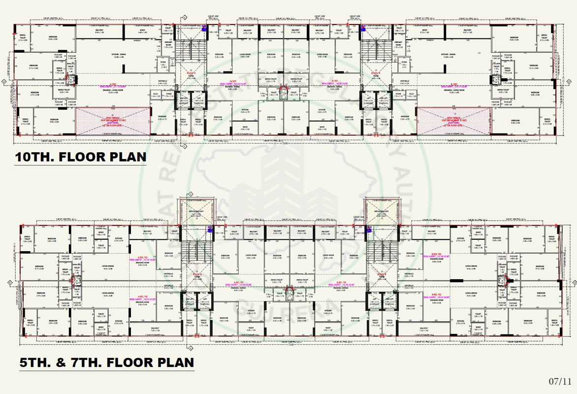 Rajyash Richmond 3 Floor Plans