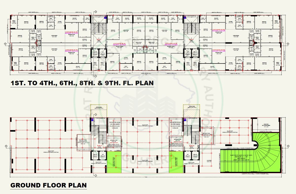 Rajyash Richmond 3 Floor Plans