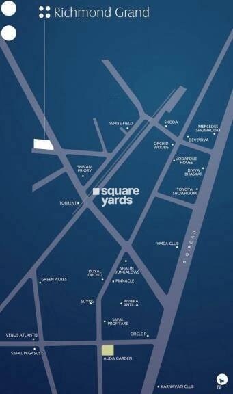 Ratnaakar Richmond Grand Location Image