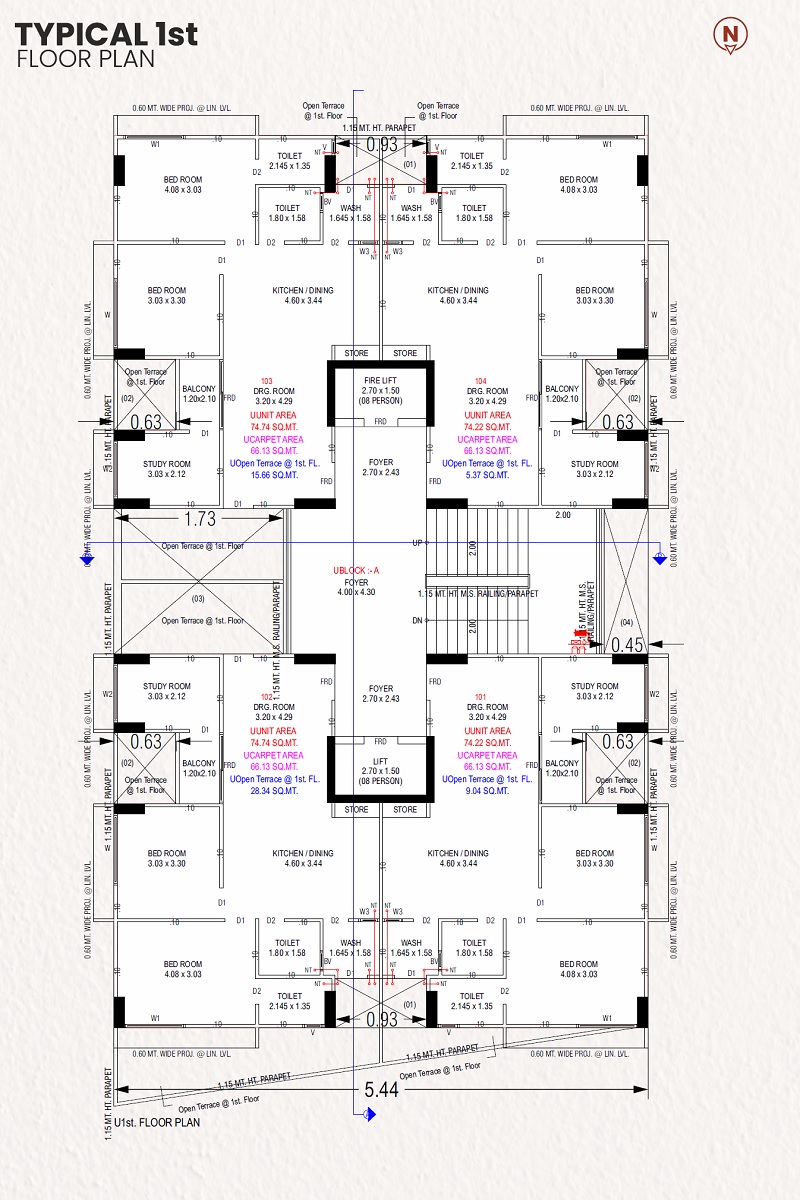 Ravi Pragatya Siddhi Floor Plans