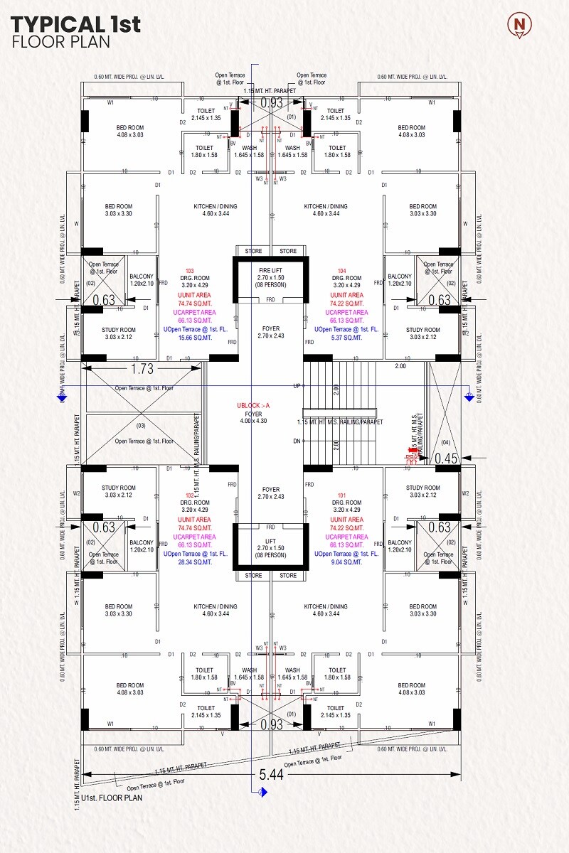 Ravi Pragatya Siddhi Floor Plans