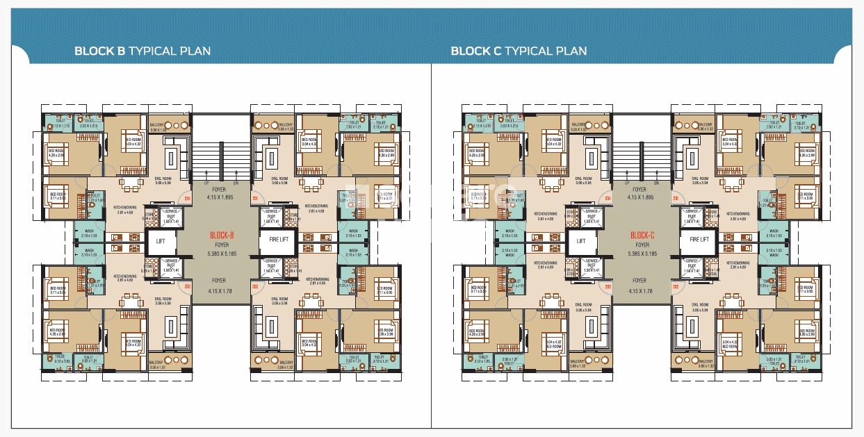 Ridham Karnavati Apartment 7 Floor Plans