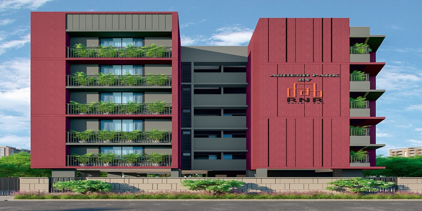 RNR Ashesh Park residential project in Thaltej