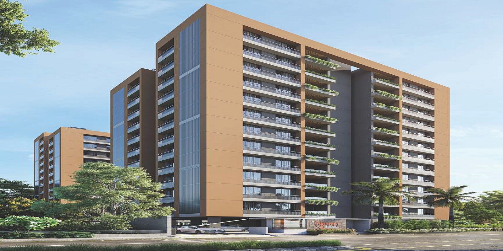 Rudra Keshav Skyline residential project in Chandkheda