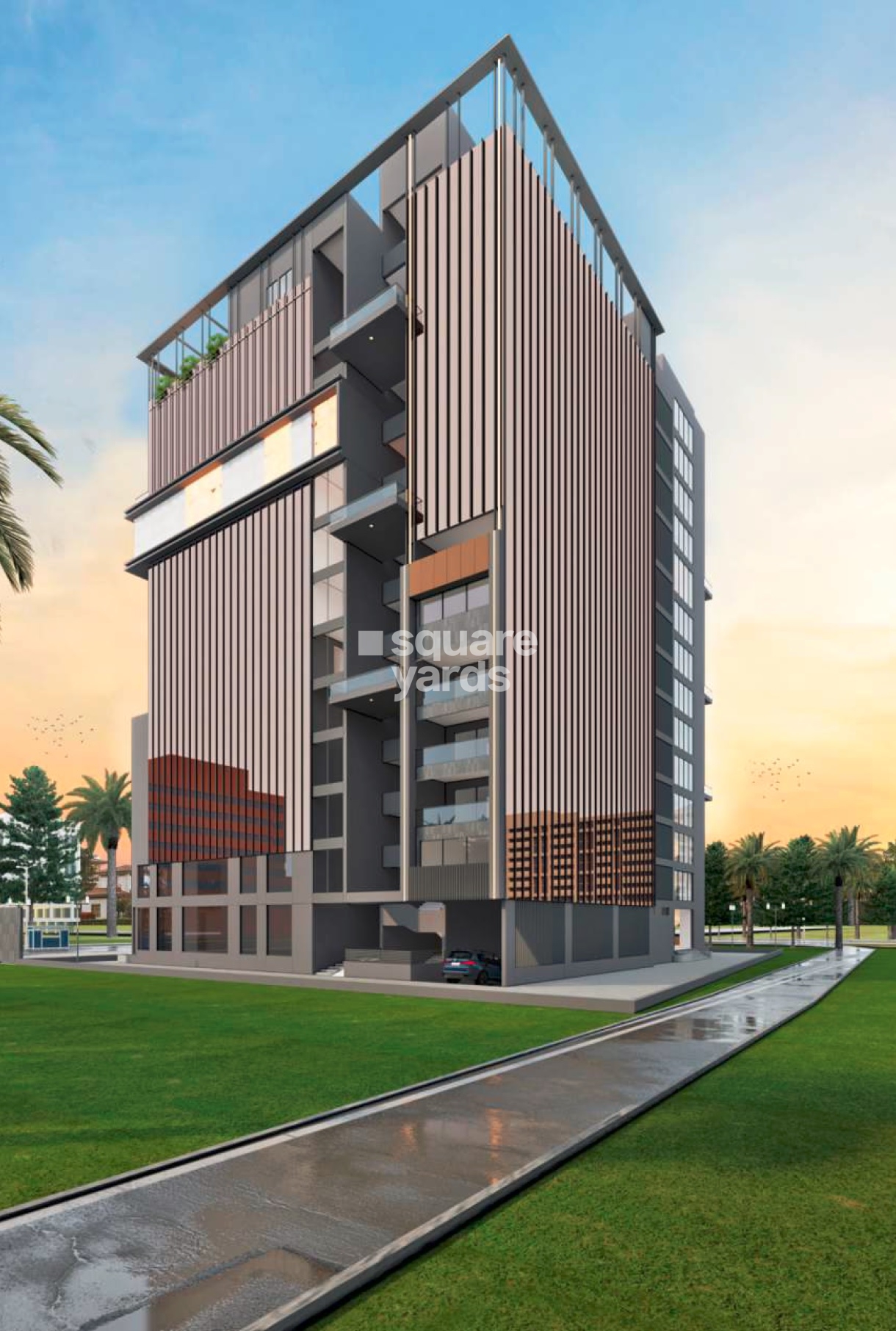 Rudra Titanium Square Commercial Exteriors