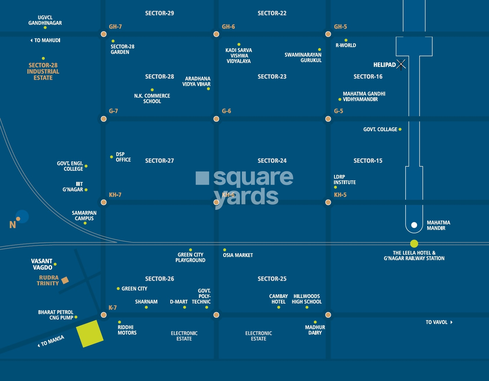 Rudra Titanium Square Location Image