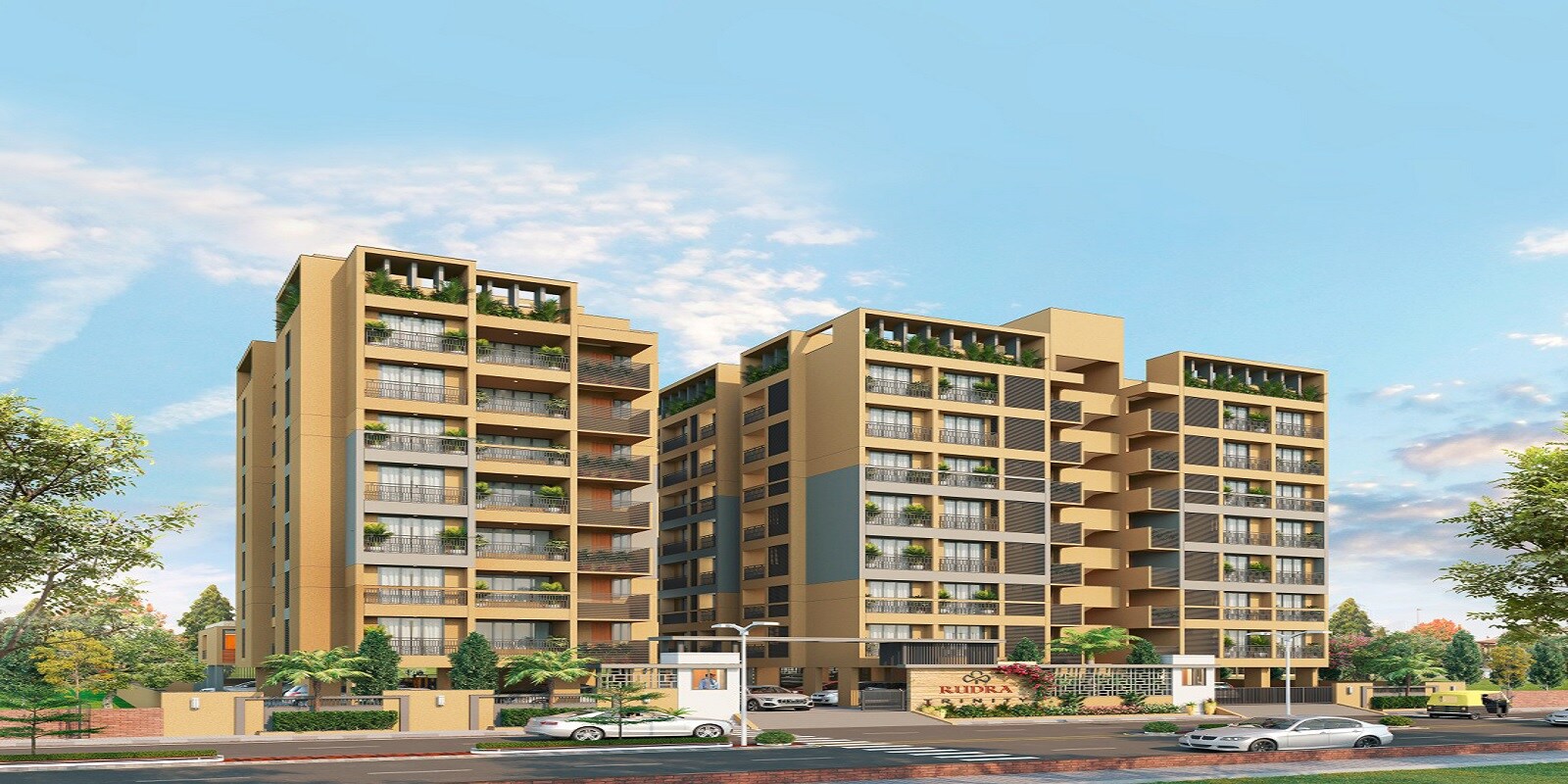 Rudra Trinity residential project in Sector 26