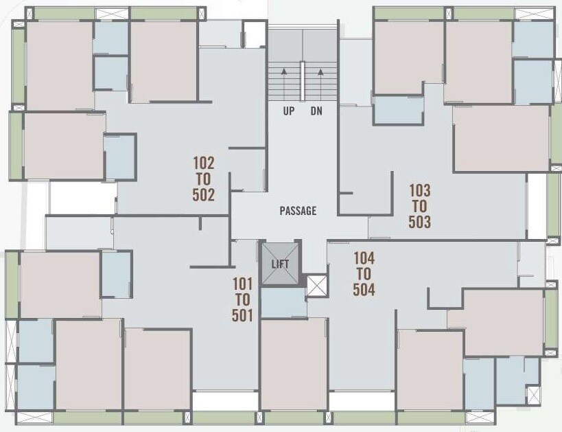 Rushant Shreeram Apartment