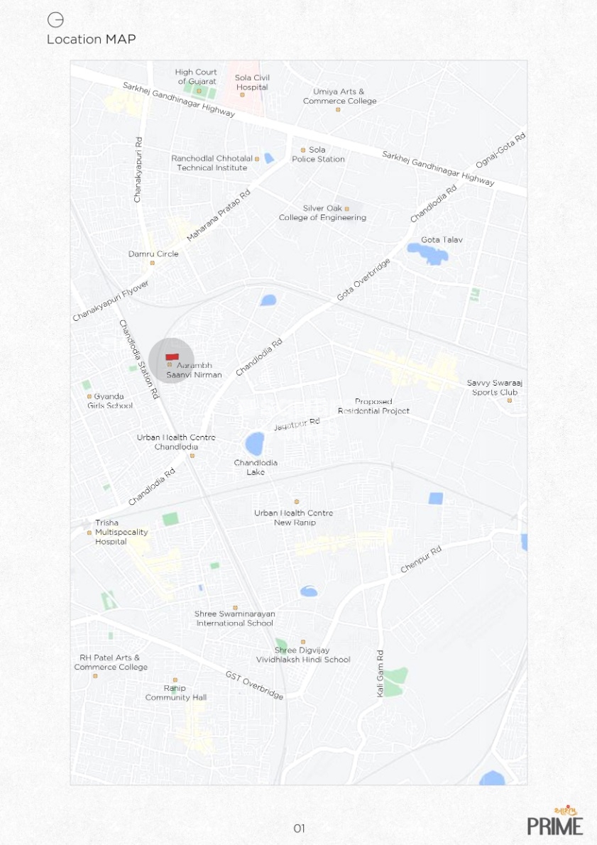 Saanvi Aarambh Prime Location Image