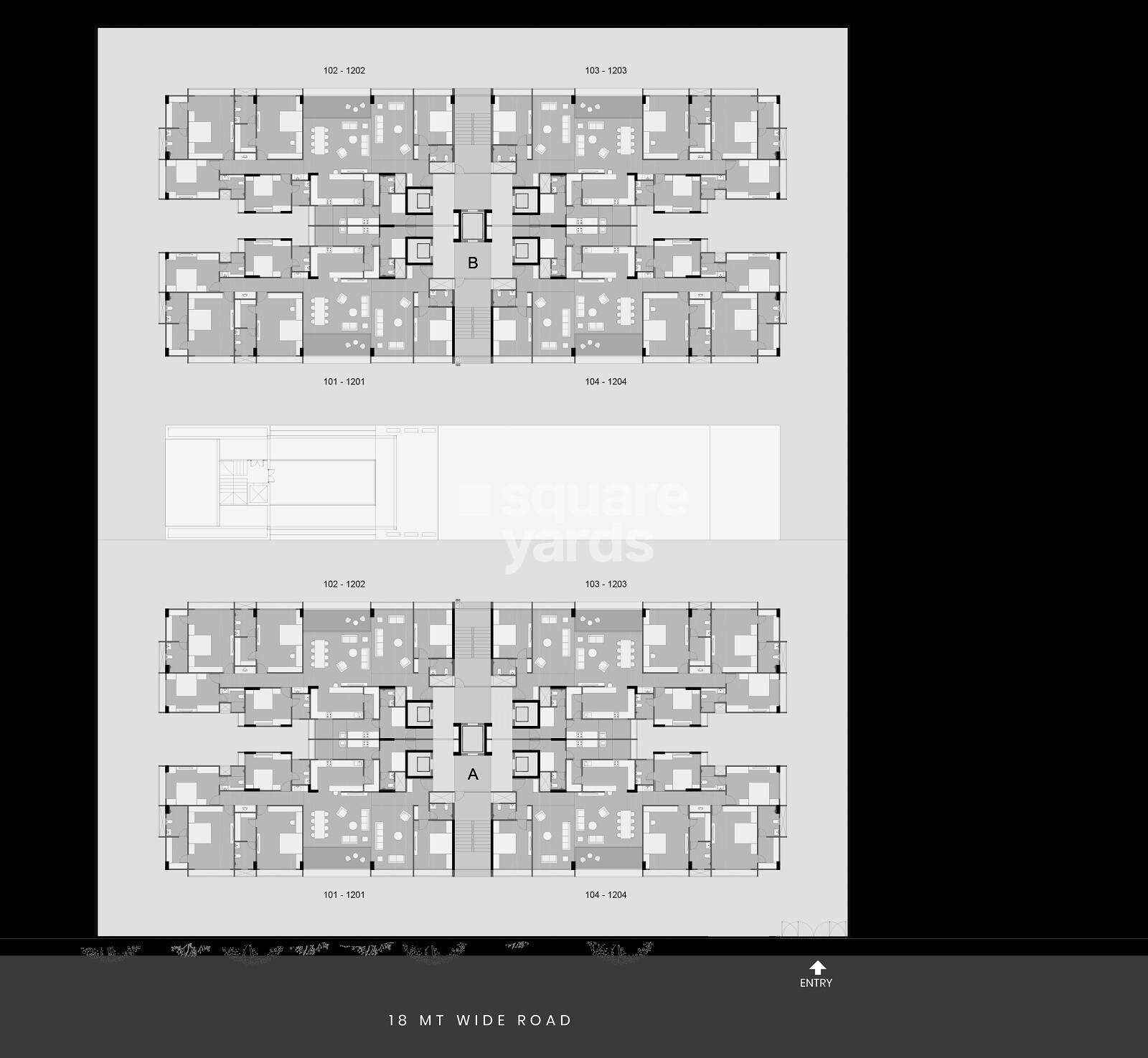 Saanvi Skydeck Serene Floor Plans