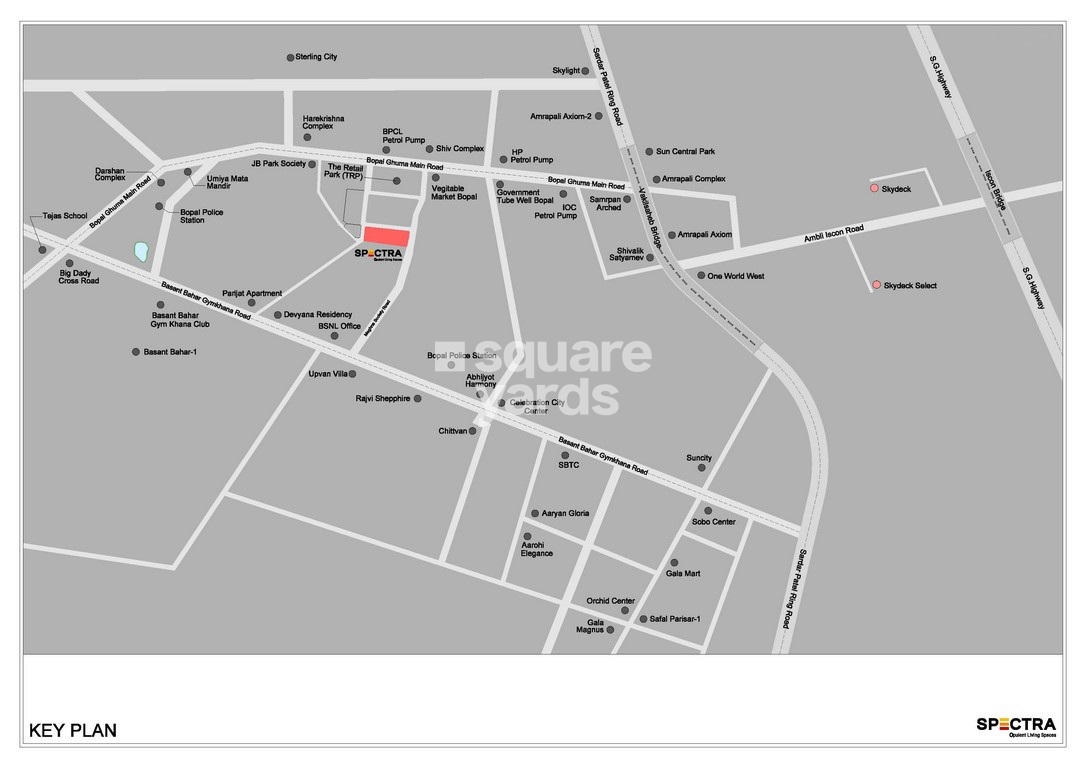 Saanvi Spectra Location Image