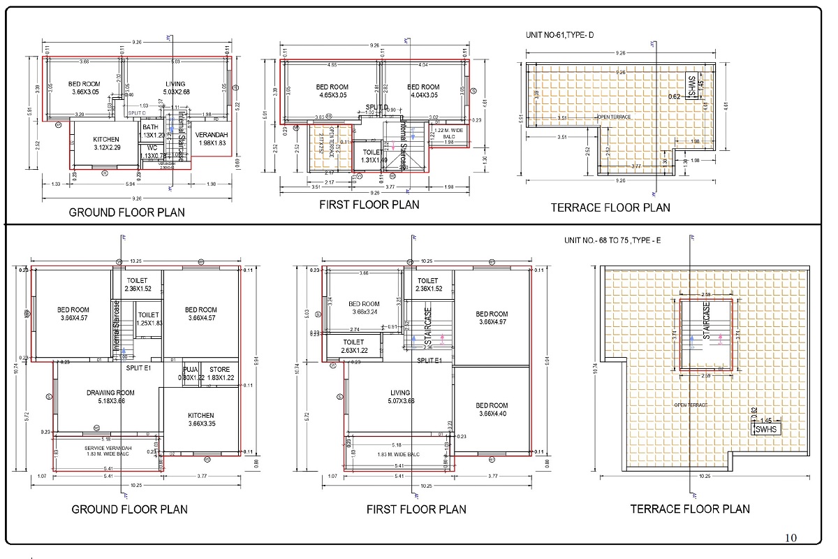 Sahaj Satsang Park Floor Plans