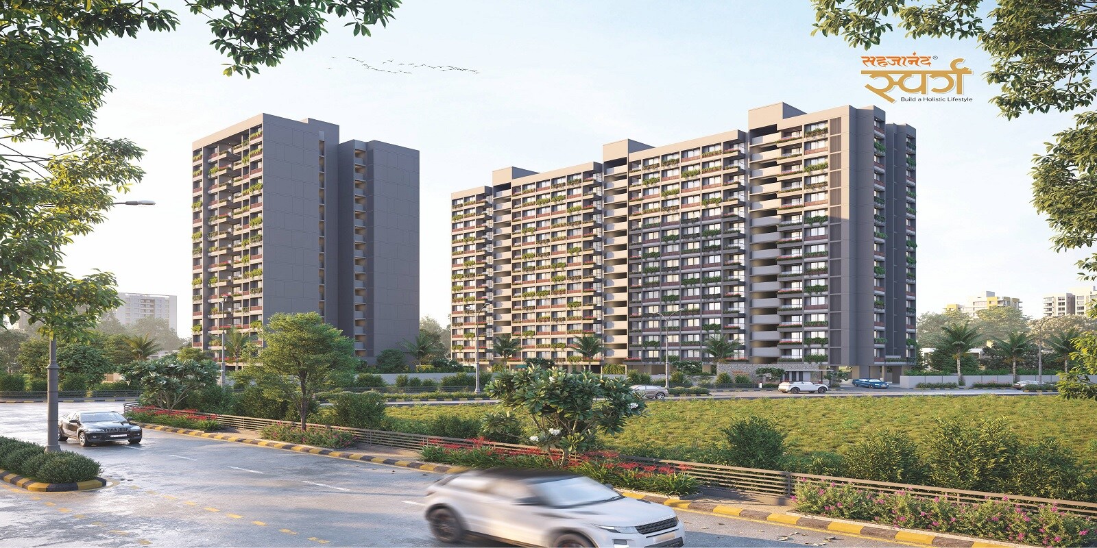 Akshar Sahajanand Swarg residential project in Vavol
