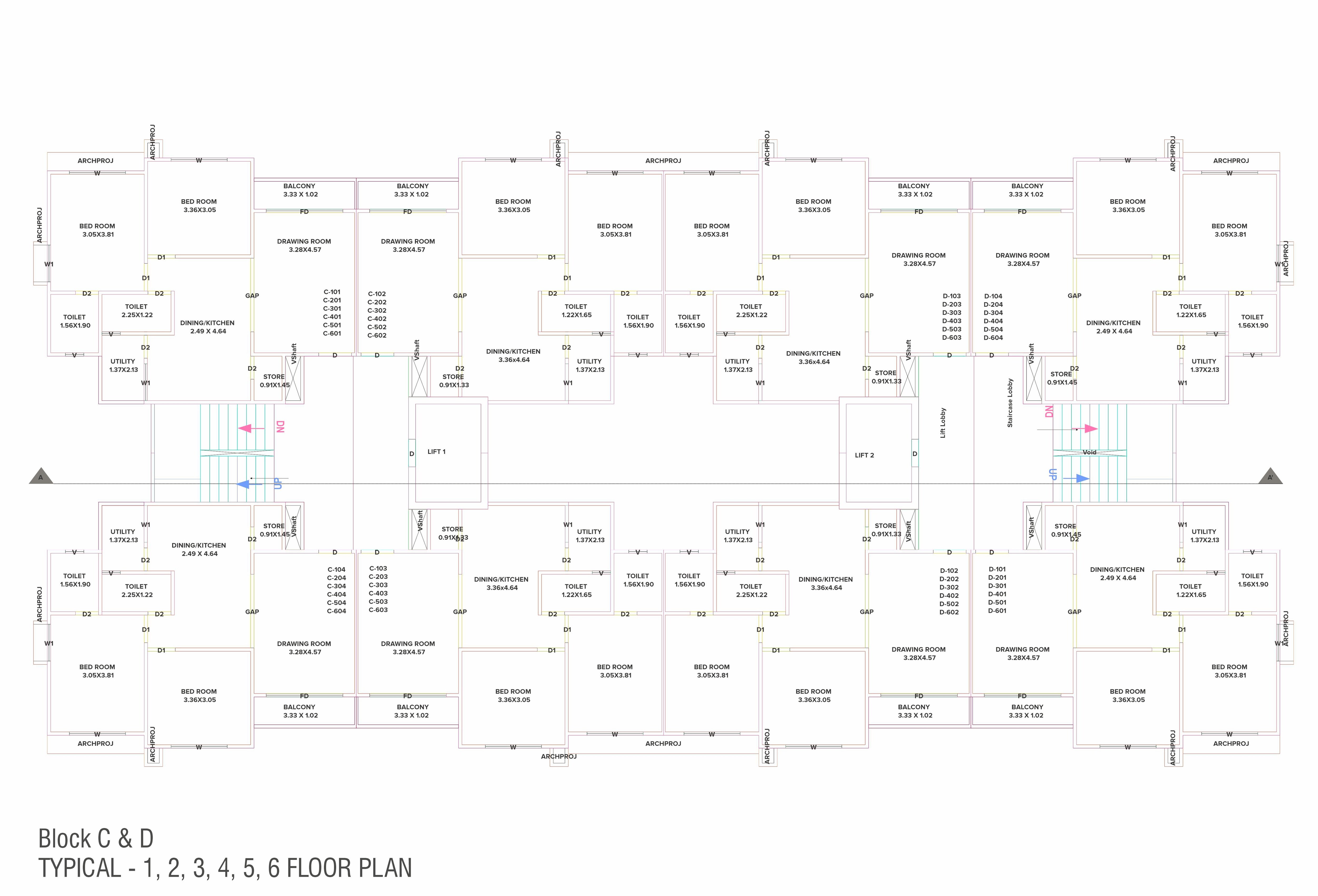 Sahjanand Green Valley Floor Plans