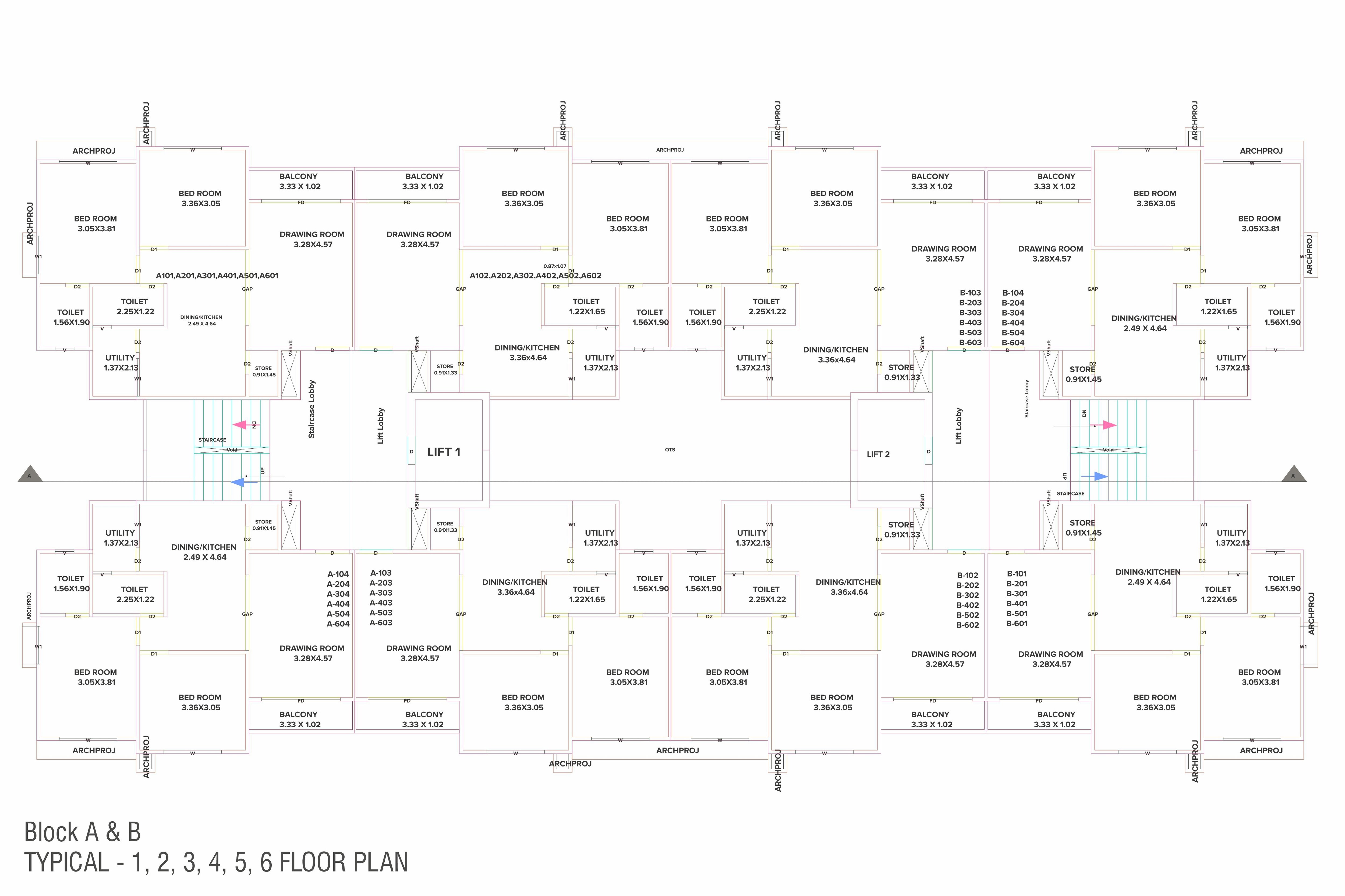 Sahjanand Green Valley Floor Plans
