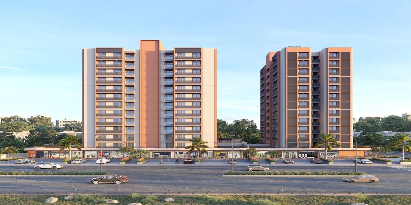 Sahjanand Safal residential project in Sargaasan