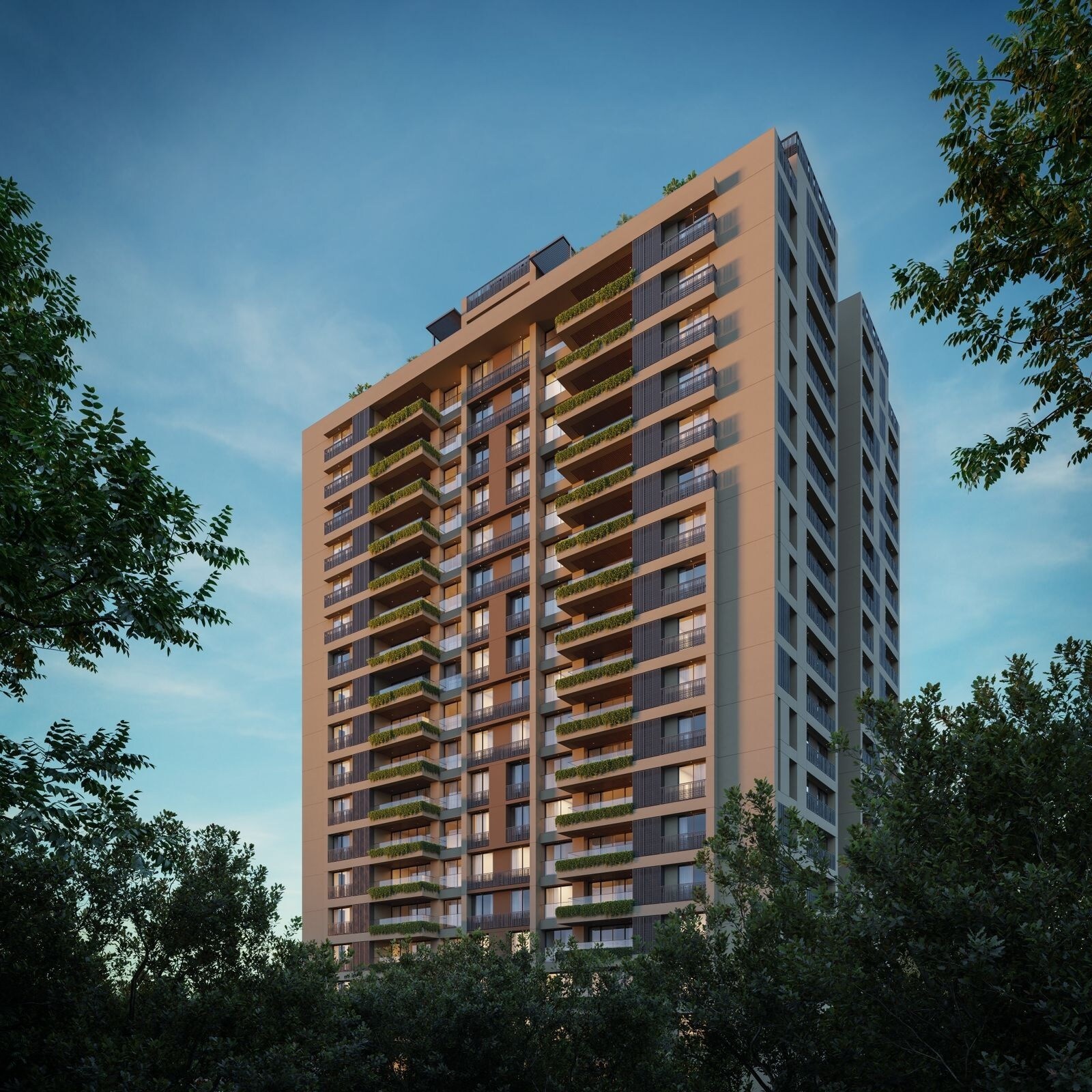Saiyamm Apricus Apartment Exteriors 5