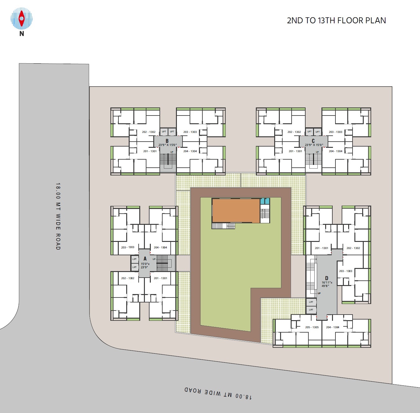 Samarpan Signor Skyline Floor Plans