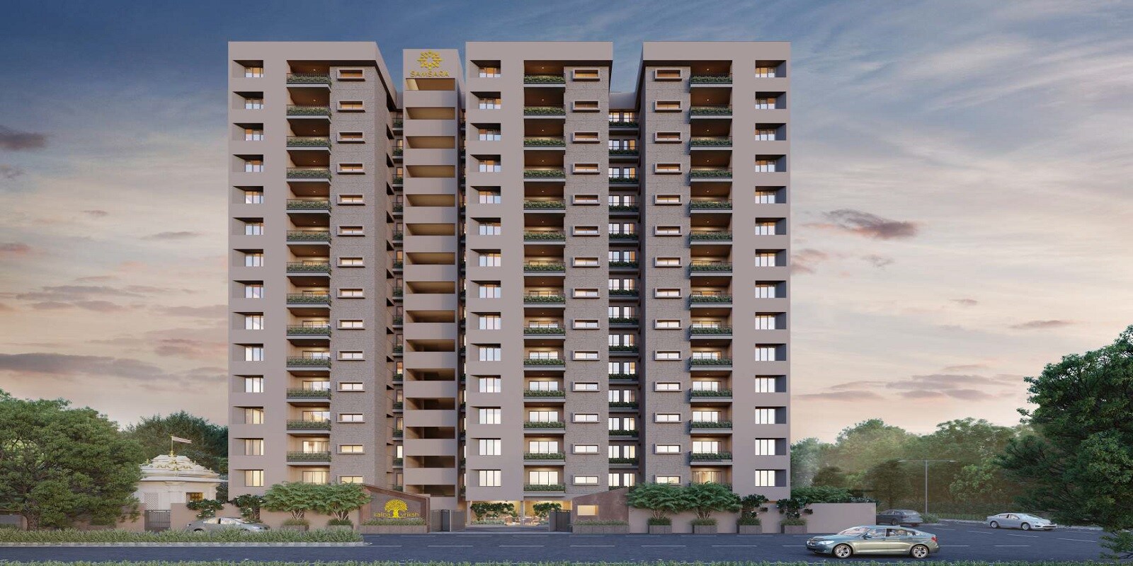 Samsara Kalpavriksh residential project in Sabarmati