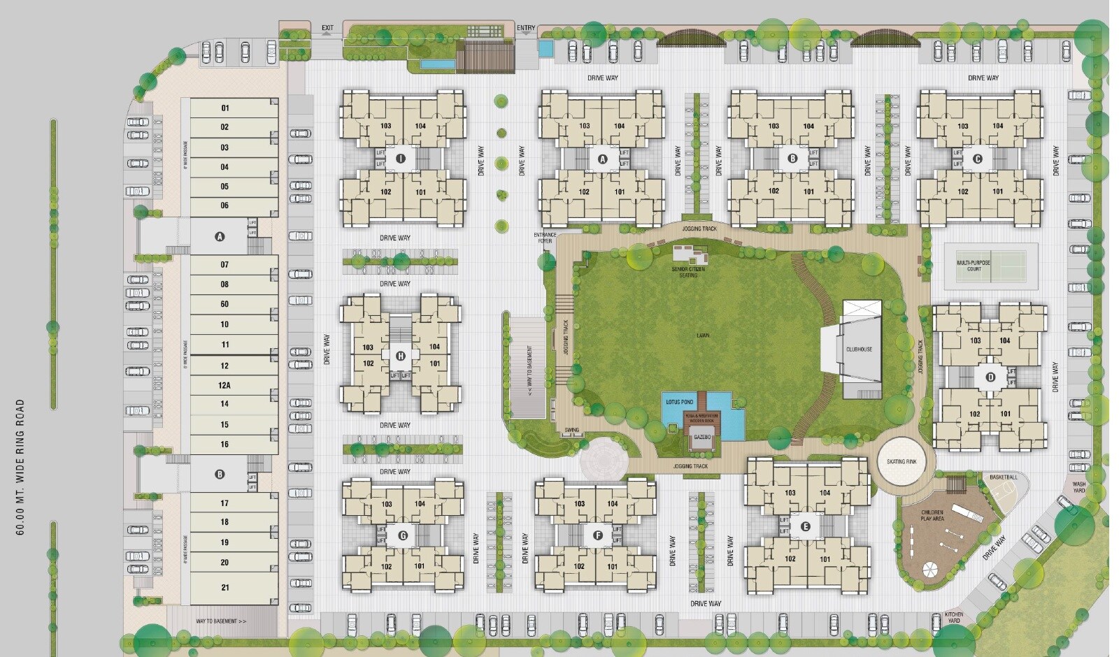 Sangani Shaligram Lakeview Master Plan 1