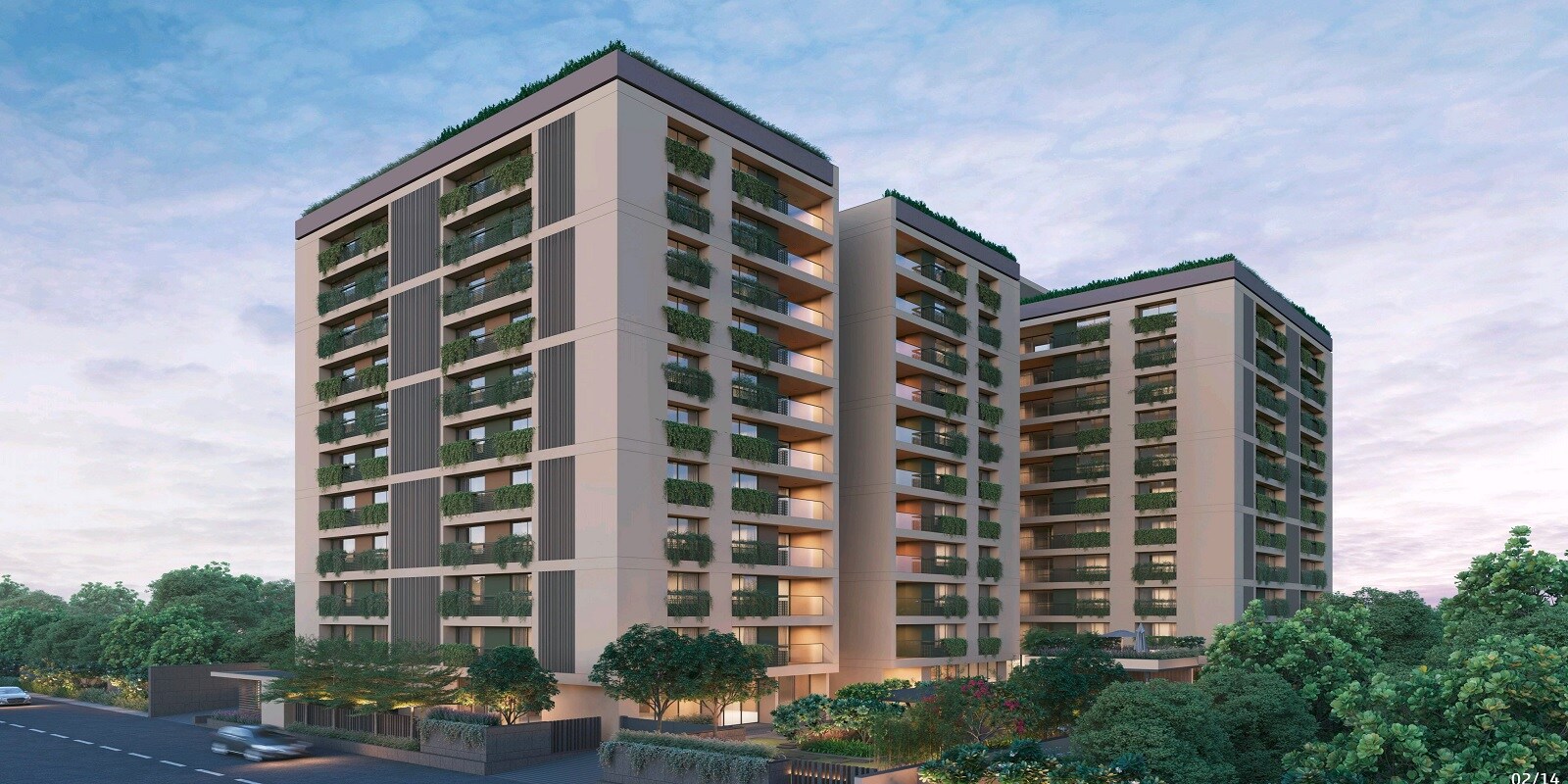 Saral Ombre, Chandkheda, Ahmedabad