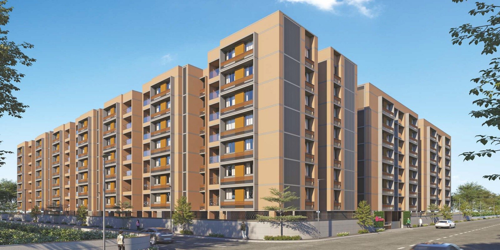 Saral Pushkar Flora residential project in Isanpur
