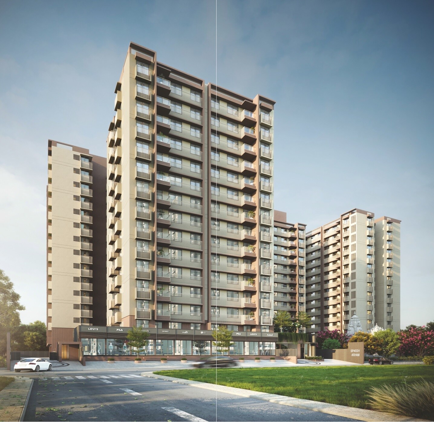 Saral Sparsh Arham Apartment Exteriors 1