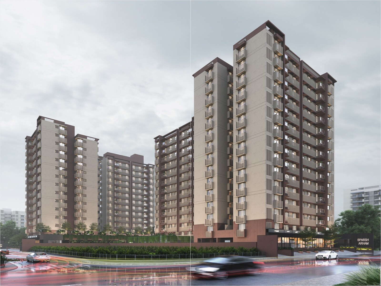 Saral Sparsh Arham Apartment Exteriors 3
