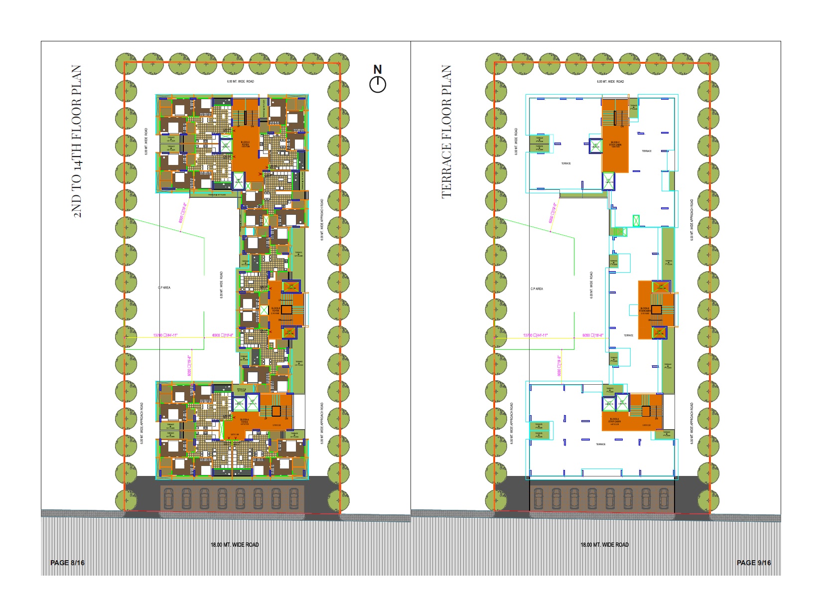 Sarva One26 Floor Plans