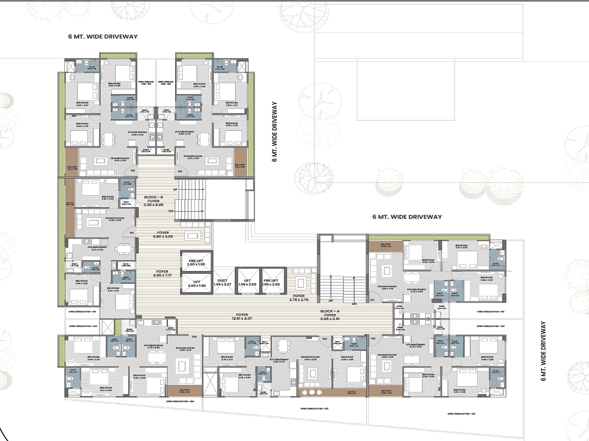 Sarvasva Abode Floor Plans