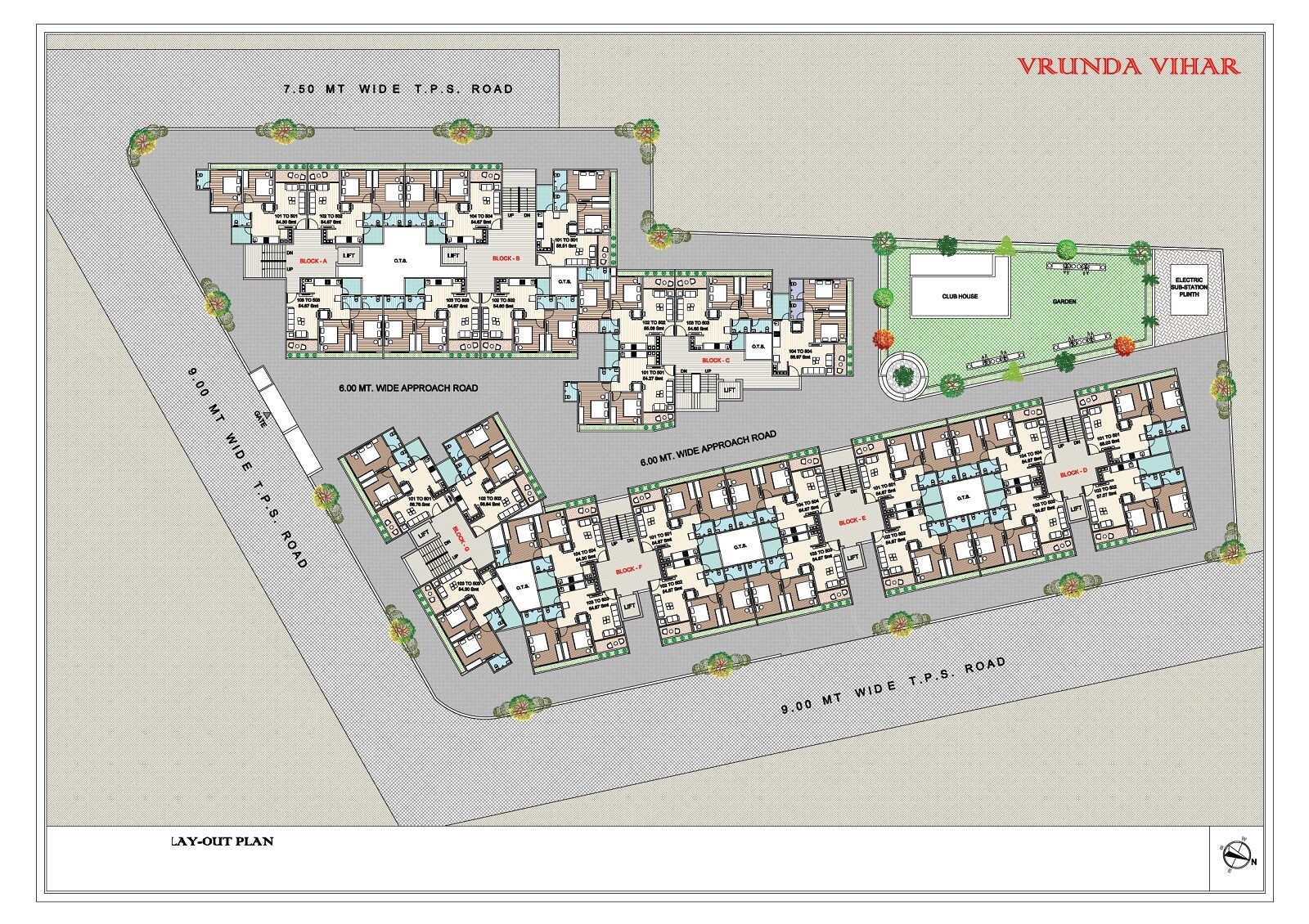 Sarvoday-Vrunda-Vihar_a collage of photos of people playing a video game