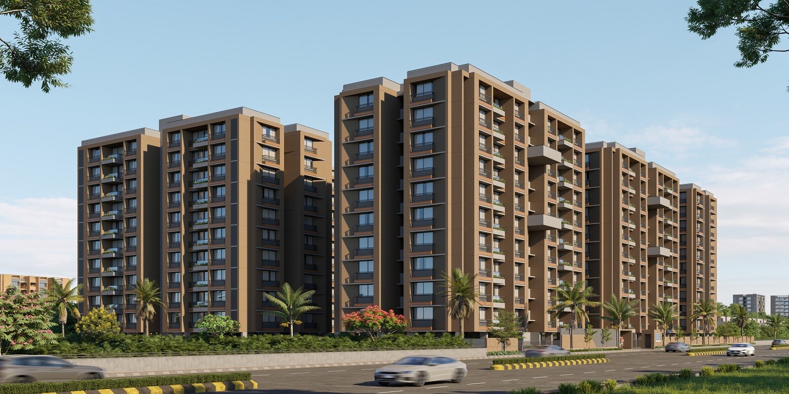 Satva Elegance residential project in Nava Naroda