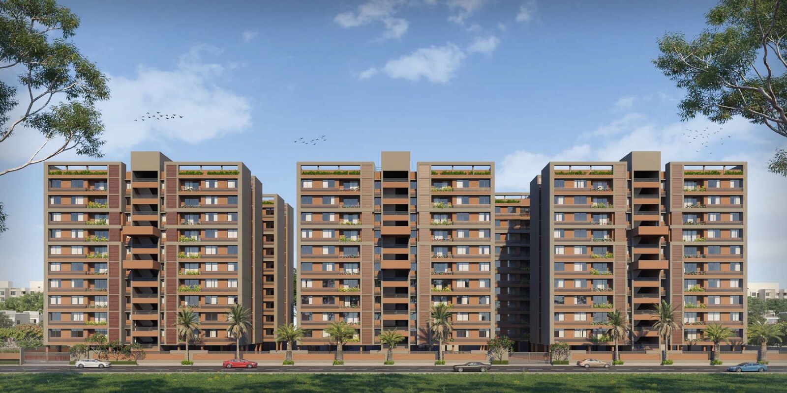 Satva Imperia residential project in Naroda