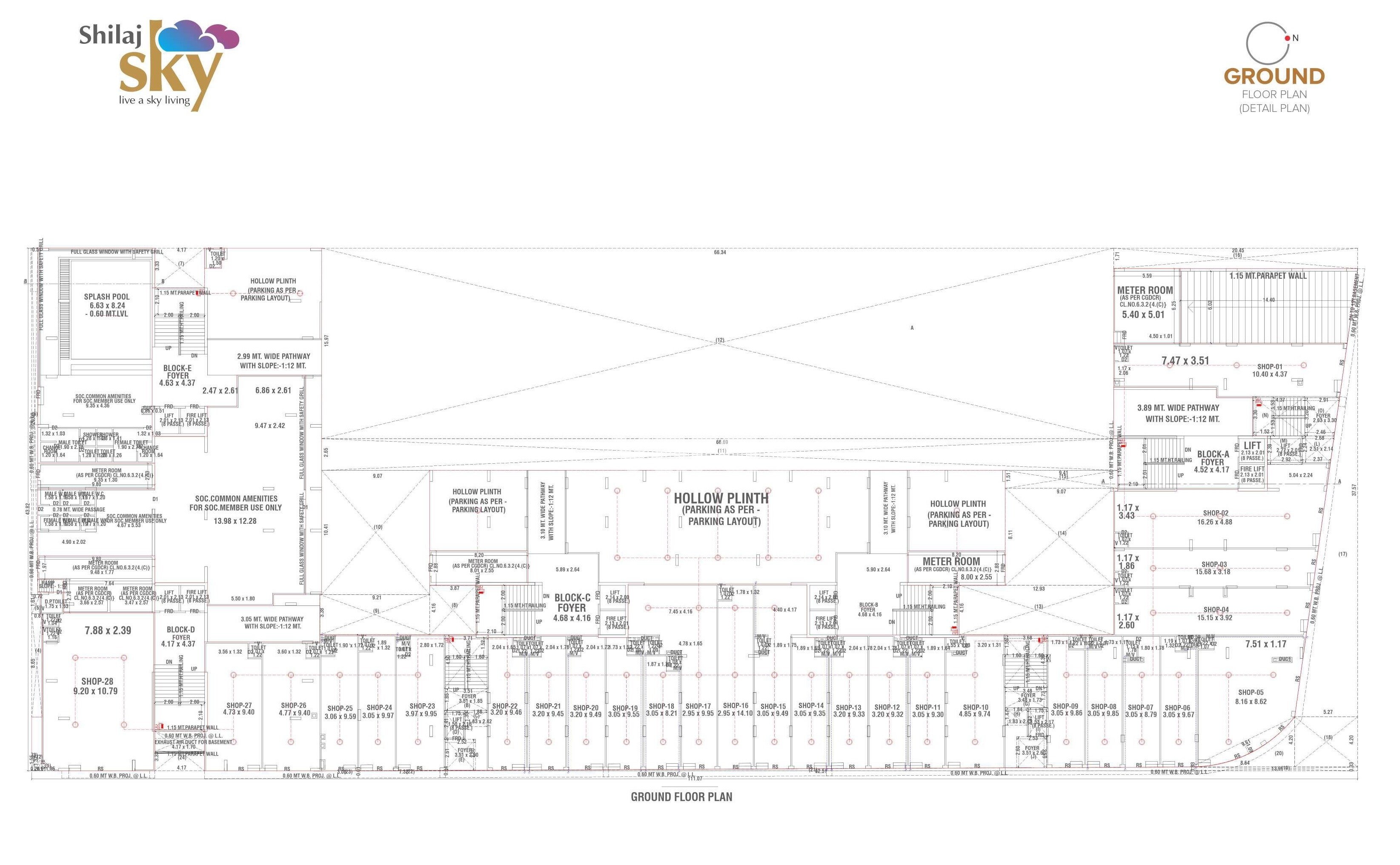 Satvam Shilaj Sky Floor Plans 1