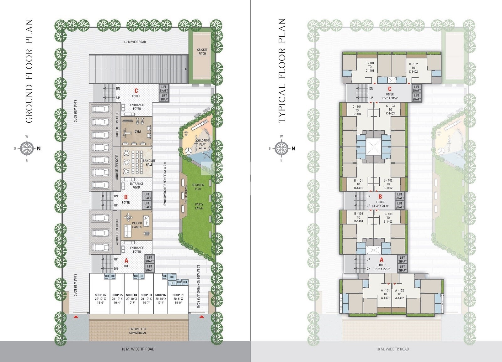 Satyagrah The Atlantis Wave Floor Plans