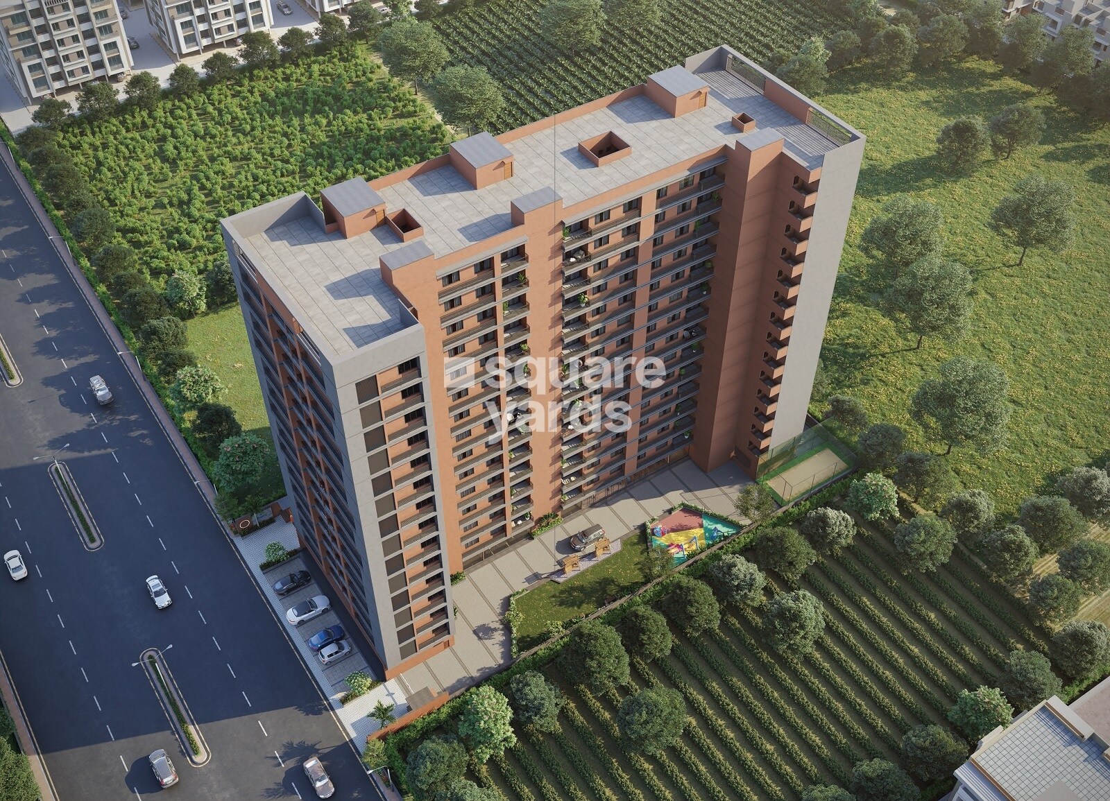 Satyagrah The Atlantis Wave Tower View