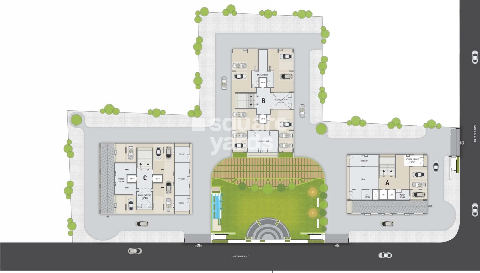 Satyam Skyline Master Plan Image