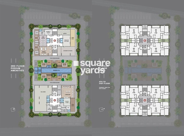 Satyamev Luxor Floor Plans 3