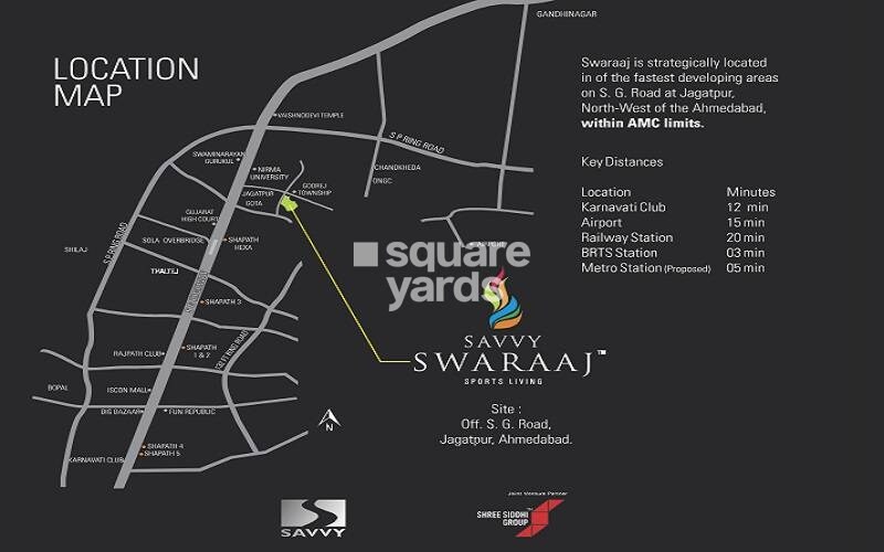 Savvy Swaraaj Sports Living Location Image