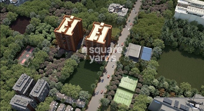 Sawera-Shaligram_a large building with a lot of trees