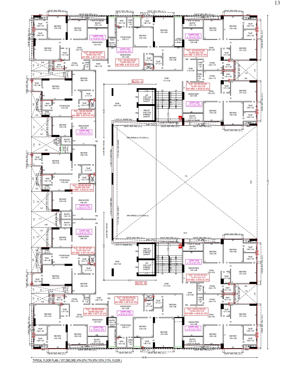 SB Crestoria Floor Plans