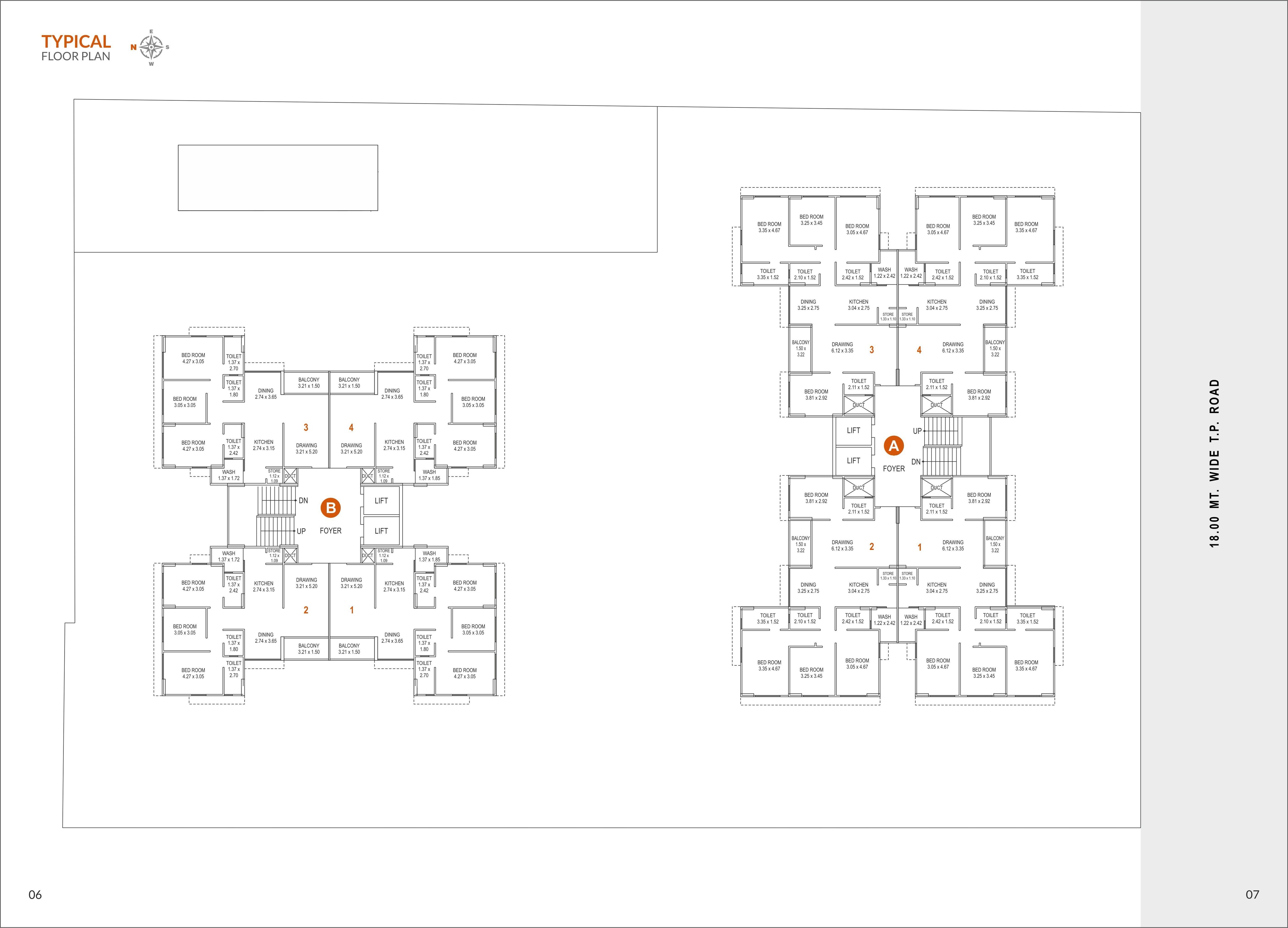 Setu Indraprasth Marigold Floor Plans
