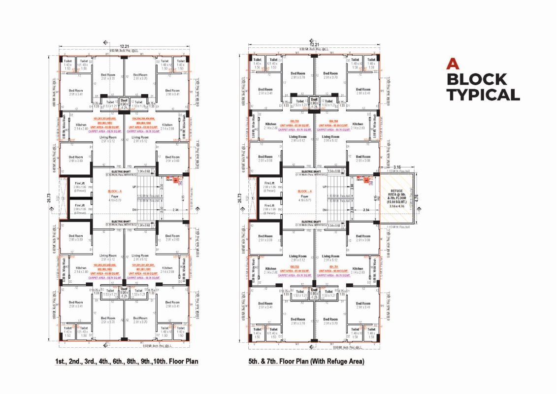 Shaival Aditya Floor Plans
