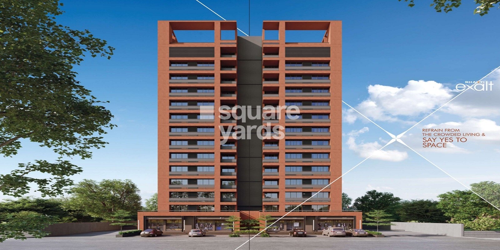 Shakti Exalt residential project in Shilaj