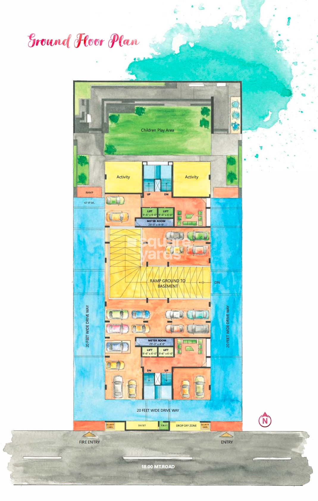 Sheladia Prarabdh Residency Master Plan Image