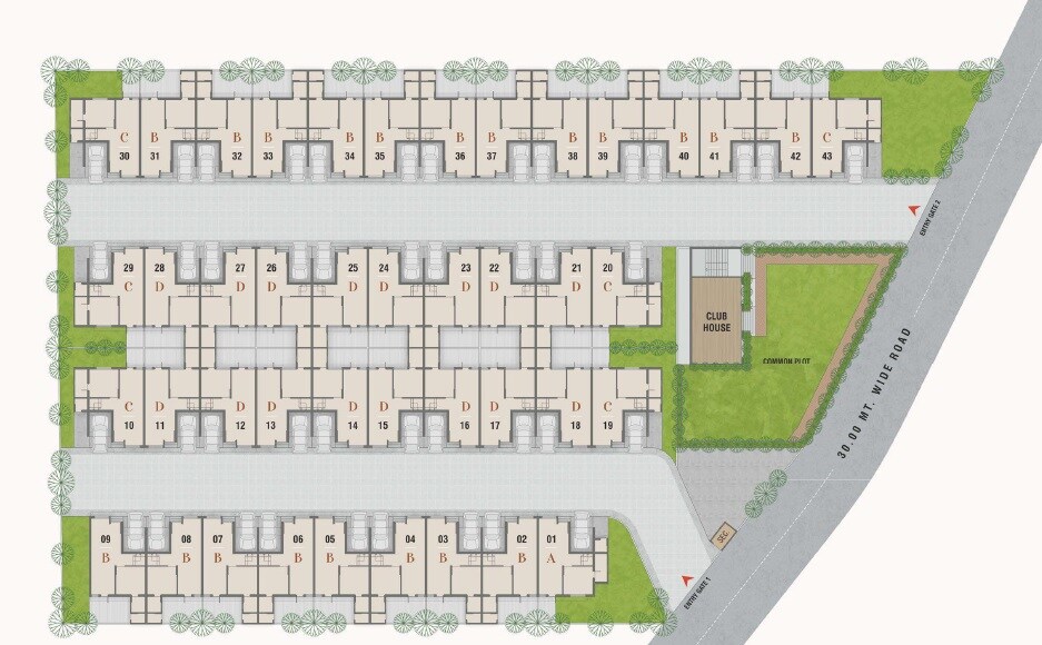 Sherin Shree Hari 43 Master Plan 1