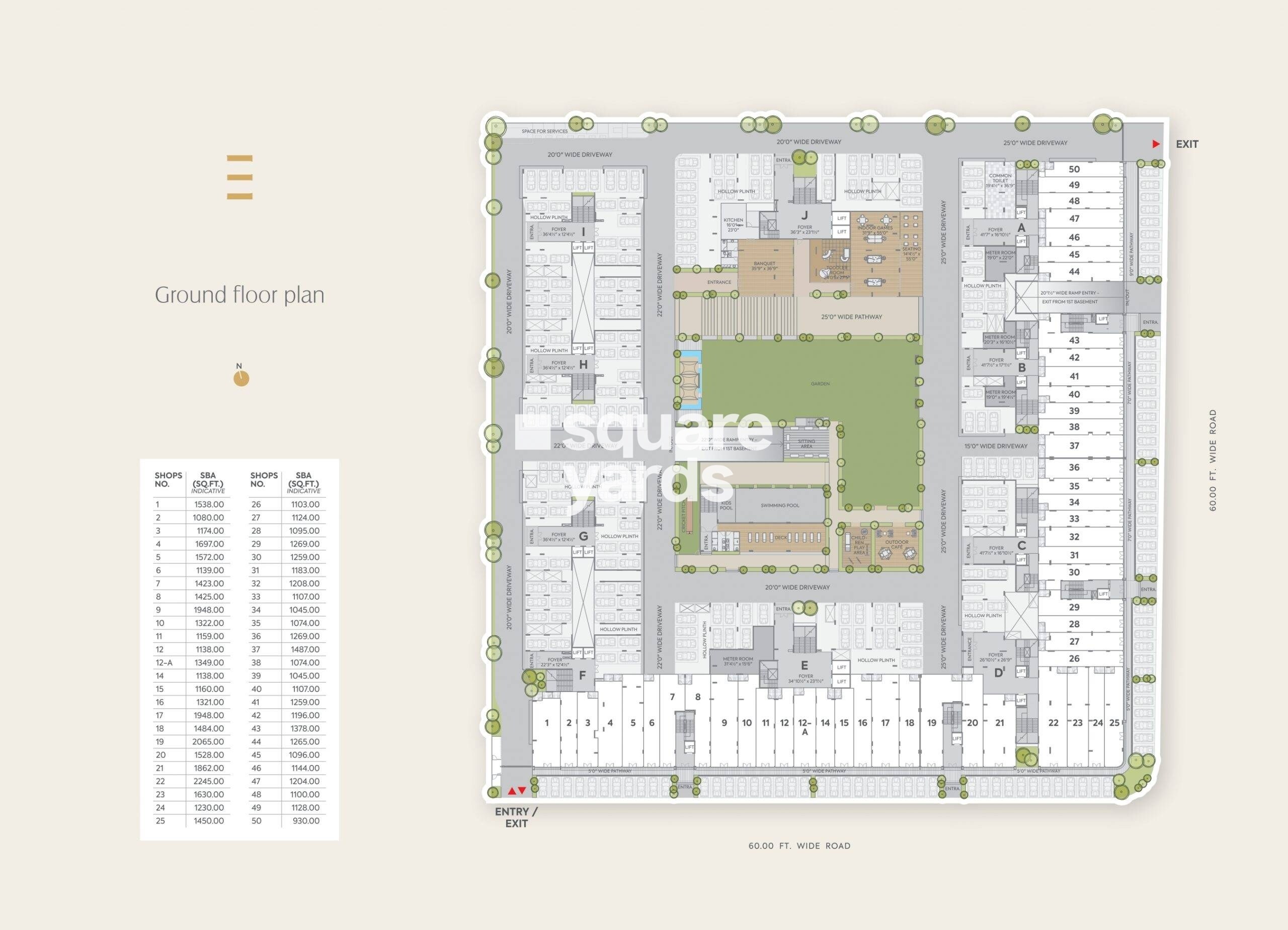 Shilp Residency Floor Plans