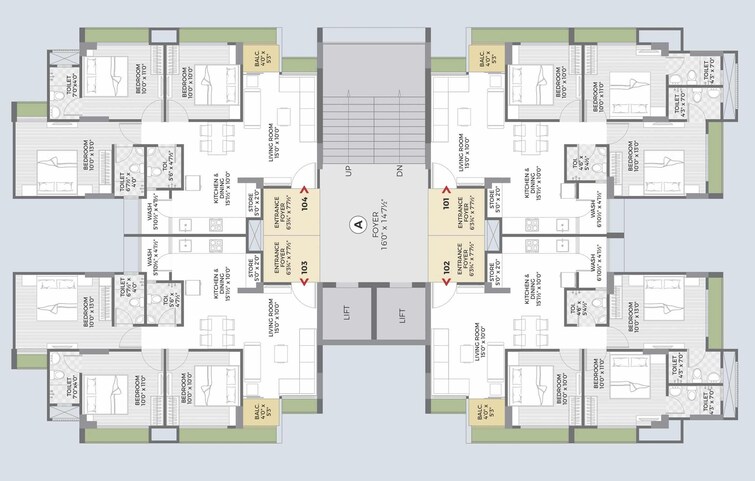 Shilp Revanta Floor Plans 3