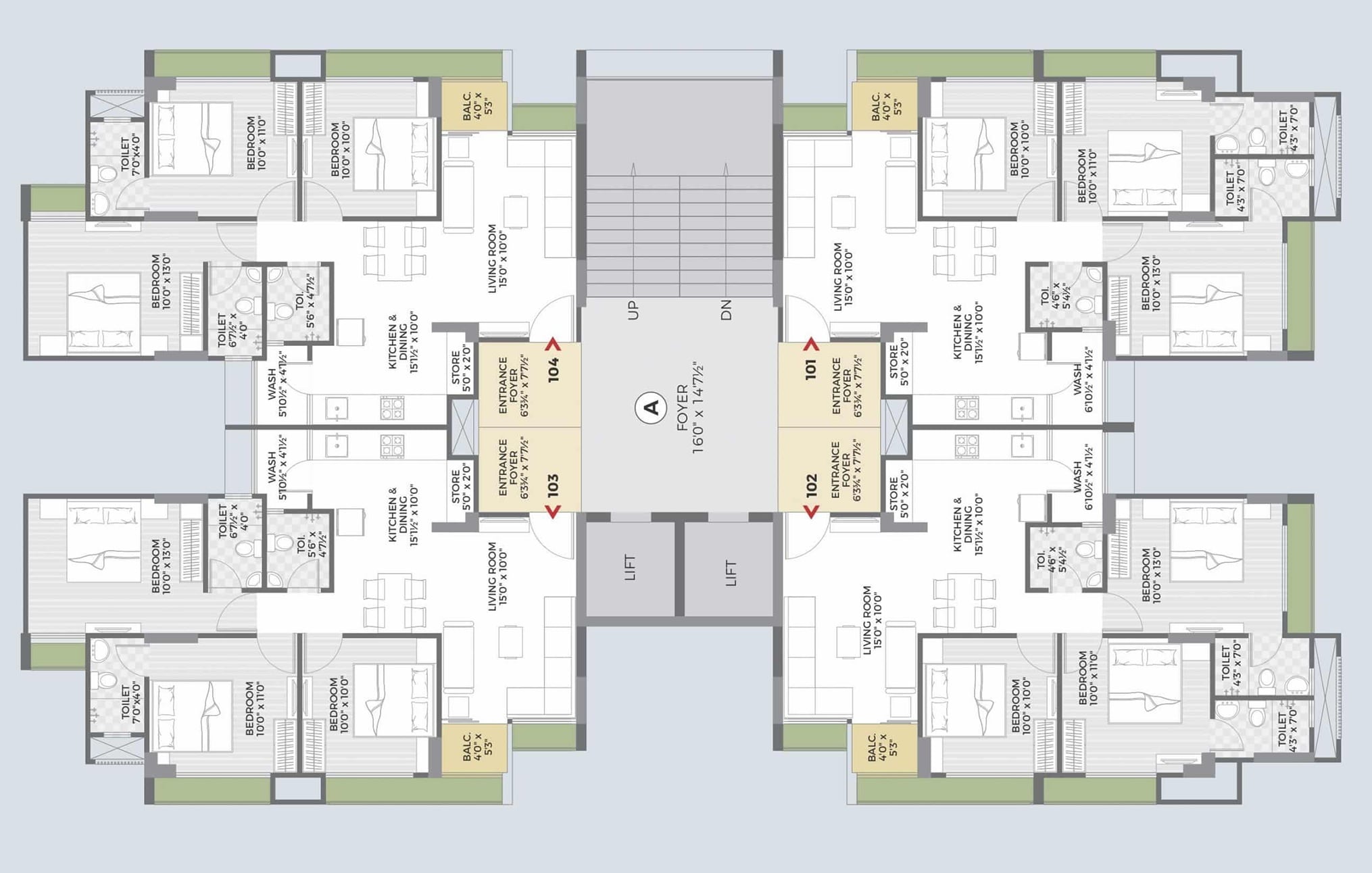 Shilp Revanta Floor Plans 3